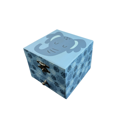 Boite à Musique cube Eléphant Trousselier