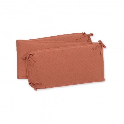Tour de lit et parc 30x180cm Brick PADY QUILTED JERSEY Bemini