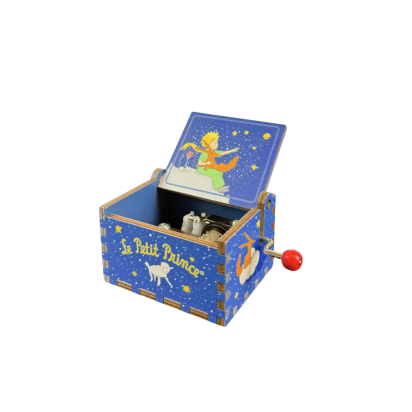 Boite en bois pour Manivelle Le petit Prince Trousselier