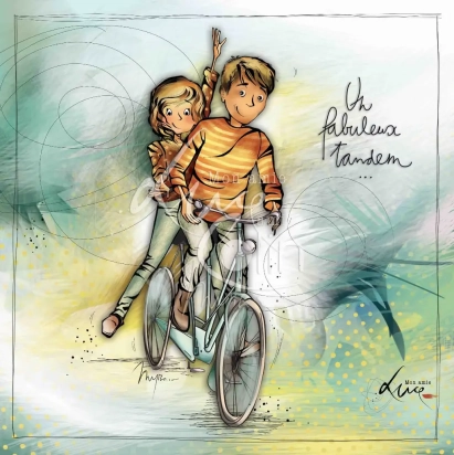 Carte Mon Amie Luce "Ma maman... ma reine"