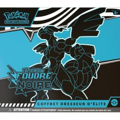 POKEMON - EV 10.5 ETB  Elite Trainer Box Foudre Noire - FR