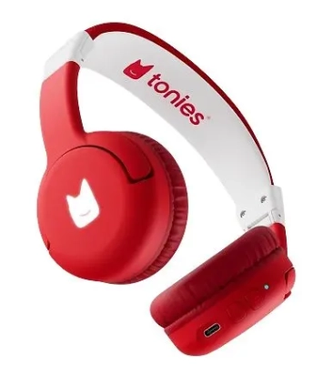 Casque Bluetooth Rouge Coquelicot - Tonies
