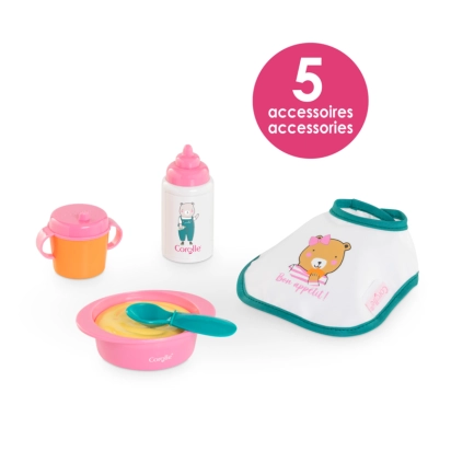 Petit coffret repas pour poupon 30 cm - Corolle