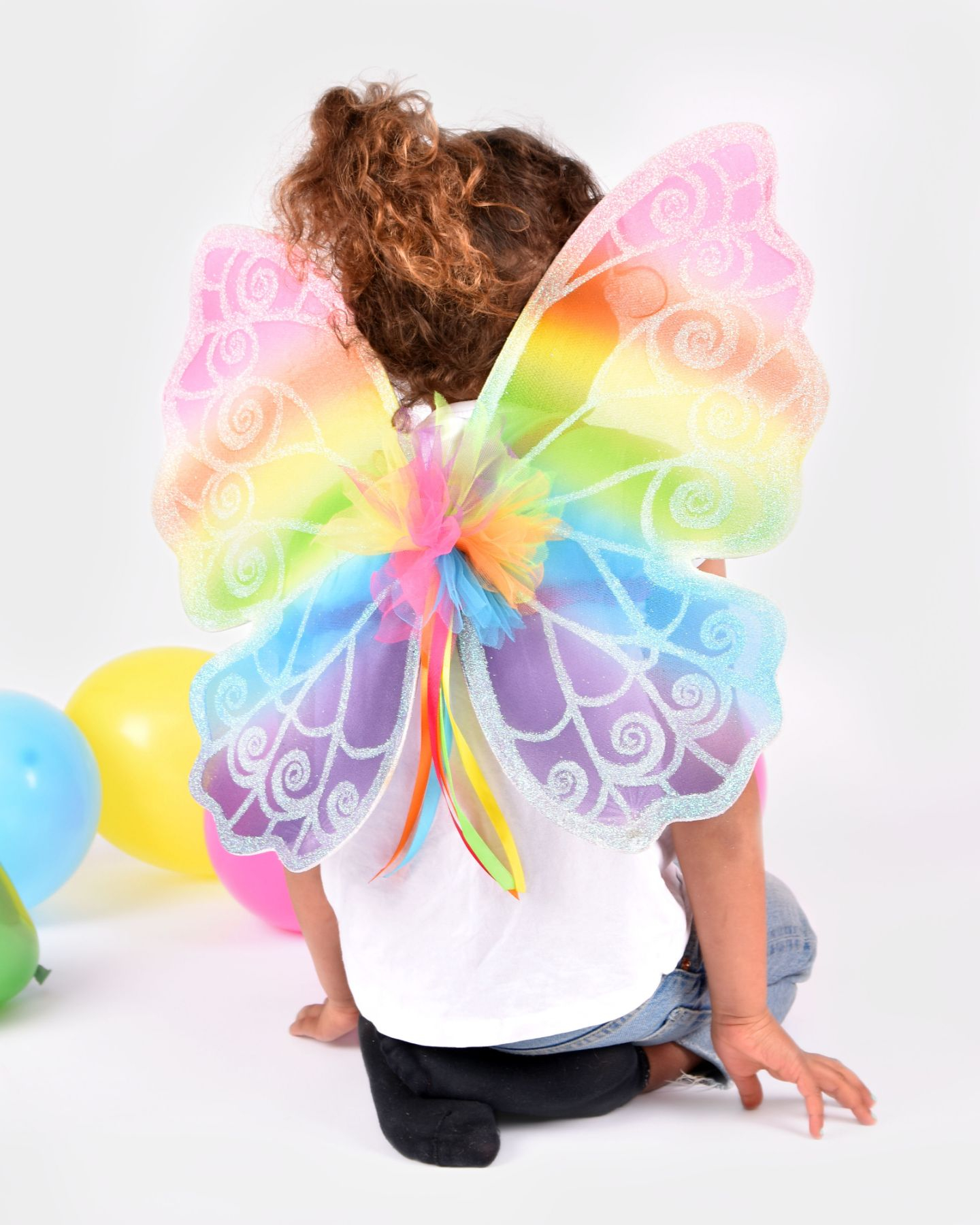 Costume Fée Complet Femme - Ailes Papillon, Robe Elfe Et Accessoires Magiques