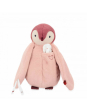 Peluche à bisous manchot Rose - Kaloo