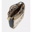 Sac Bandoulière 3 Compartiments blues "Memories" Anekke