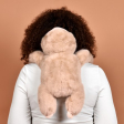 Peluche paresseux marron lesté - 40 cm - Podcoll Histoire d'ours