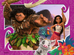 4 Puzzles Evolutif Vaiana 12-16-20-24 pièces Ravensburger