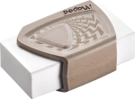 Maped - Lot de 2 gommes Précision Smiling Planet  Gomme Blanche avec Fourreau composé à 50% de Fibres de Bois certifiées FSC - Sans PVC ni Phtalates
