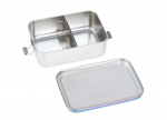 Boite à goûter inox Adventure Bold vert Lassig