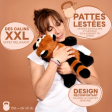 Peluche Ours marron lesté - 40 cm - Podcoll d'ours
