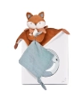 TIMO - Doudou attache-sucette 20cm - Doudou et Compagnie