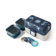 Tresor bleu Wolf – Lunch box  enfant / bento Monbento