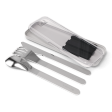 Couverts nomades MB slim box Onyx Monbento