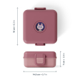 Snacky rose Blush – Lunch box snack / sandwich enfants Monbento