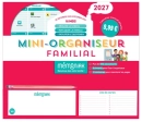 Mini-organiseur familial Mémoniak 2027, calendrier mensuel, sept. 2026 à déc. 2027 - Editions 365