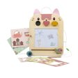Ardoise Magique en bois Jeanne le chat Lilliputiens