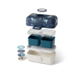 Tresor bleu Wolf – Lunch box  enfant / bento Monbento