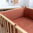 Tour de lit et parc 30x180cm Brick PADY QUILTED JERSEY Bemini