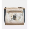 Sac Bandoulière 3 Compartiments blues "Memories" Anekke