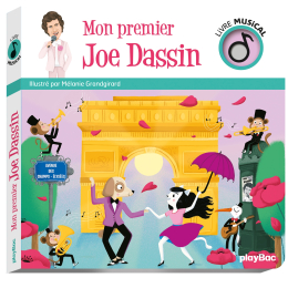 Livre musical - Mon premier Joe Dassin – Mélanie Grandgirard – Play Bac