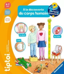 Jeu éducatif électronique - tiptoi® À la découverte du corps humain Livre interactif Ravensburger