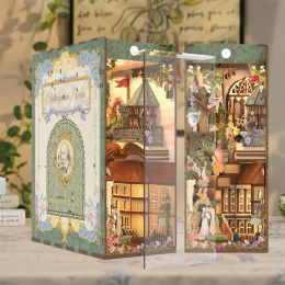 Serre-livres DIY Booknook Shakespeare's verse Tonecheer