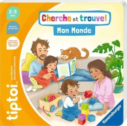 Jeu éducatif électronique - tiptoi® Cherche et Trouve Mon Monde Livre interactif Ravensburger