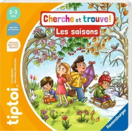 Jeu éducatif électronique - tiptoi® Cherche et Trouve Les saisons Livre interactif Ravensburger