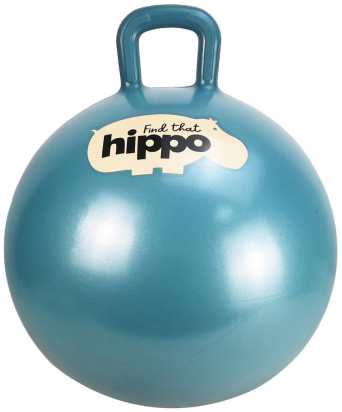 Ballon sauteur Cyan 45 cm - Hippo