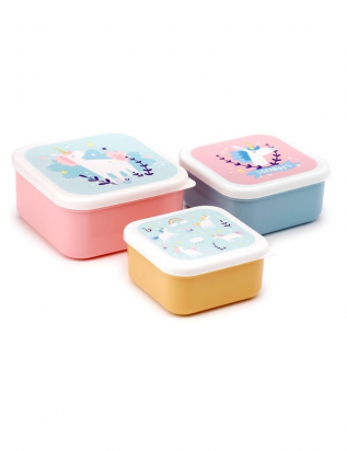 Lot de 3 Boites Repas S/M/L - Unicorn Magic - Licorne