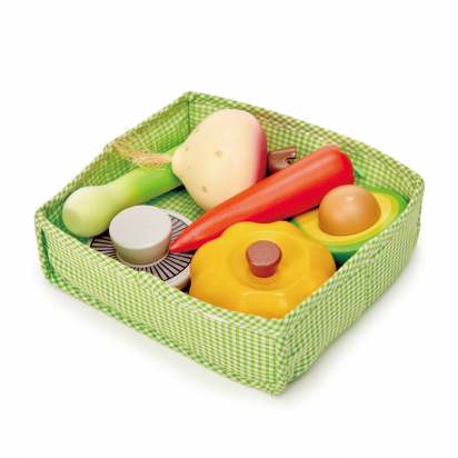 Panier de légumes en bois Tender Leaf toys
