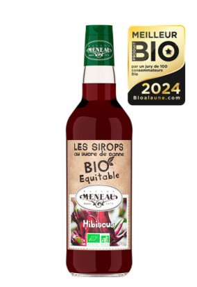 Sirop d'hibiscus 50ml meneau