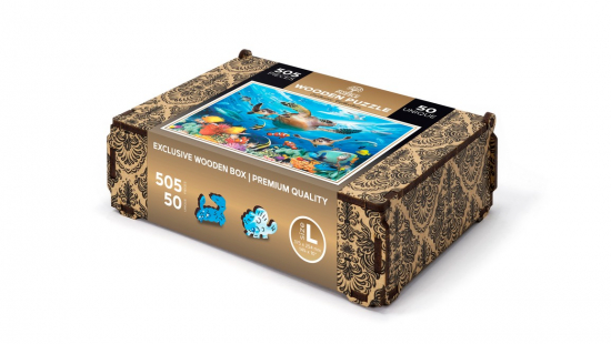 Puzzle ocean life 500 pièces Wooden city Puzzle