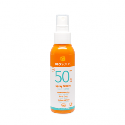 BIOSOLIS - Spray SOLAIRE BIO SPF50+ - 100ml