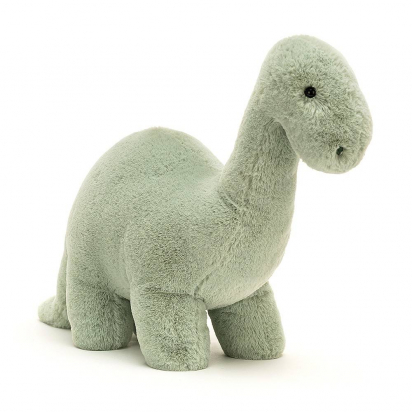 Doudou Peluche Fossilly Dinosaure Brontosaurus 26cm Jellycat