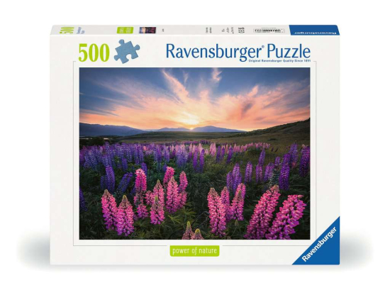 Puzzle 500 pièces Les lupins (Nature edition) Ravensburger