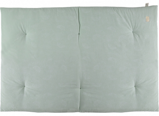 Futon Eden - 148x100 - white bubble/ aqua - Nobodinoz