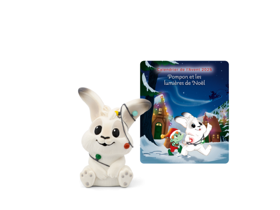 Pompon et les lumières de Noël Calendrier de l'Avent pour Tonies