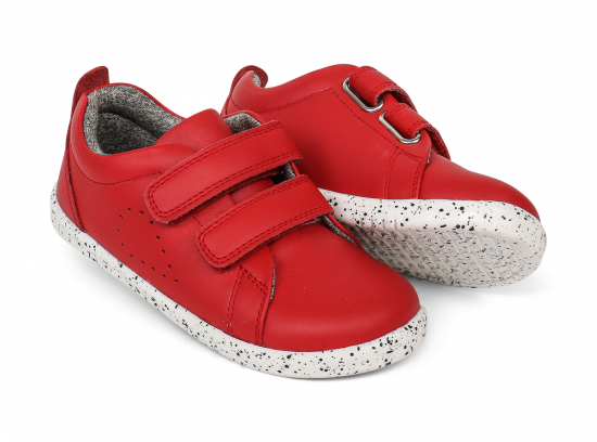 Chaussures Bobux - Step up - Grass court red