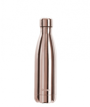 Bouteille Isotherme - 500ml - Rose Gold métallic - Qwetch