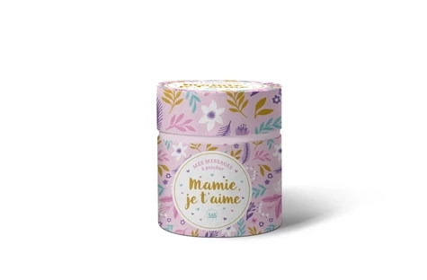 Mamie, je t'aime - Mes messages à piocher - Collectif - Éditions 365
