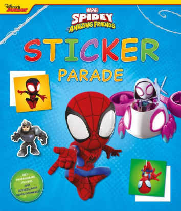 Coloriage et stickers Spidey et ses incroyables amis Chantecler