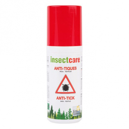 Spray anti-tiques - peau et textiles 50 ml Insectcare