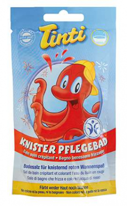 Sels de bain soin crépitant rouge - Tinti