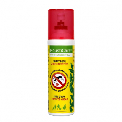 Spray peau zones infestées (anti-moustiques et autres insectes) 75 ml Moustiquecare