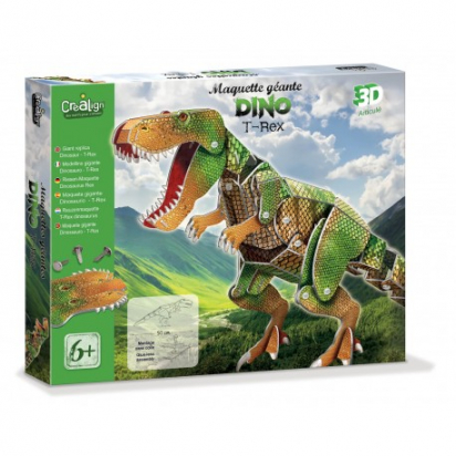 Maquette géante Dino T-Rex Crealign