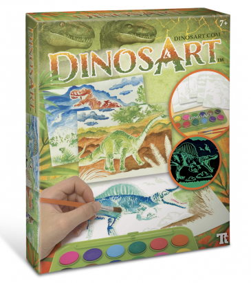 DinosArt-Aquarelle magique