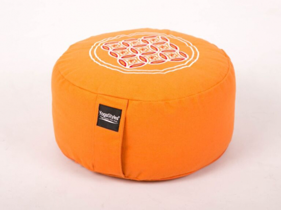 Coussin de méditation YogaStyles Symbolique orange