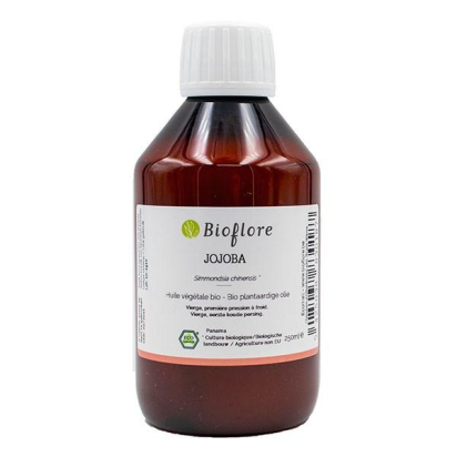 Huile végétale de Jojoba Vierge Bio  250 ml Bioflore